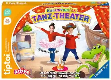 00128 Kinderspiele tiptoi® ACTIVE Kunterbuntes Tanz-Theater von Ravensburger 1