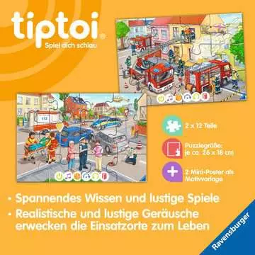00133 Kinderpuzzle tiptoi® Puzzle für kleine Entdecker: Rettungseinsatz von Ravensburger 8