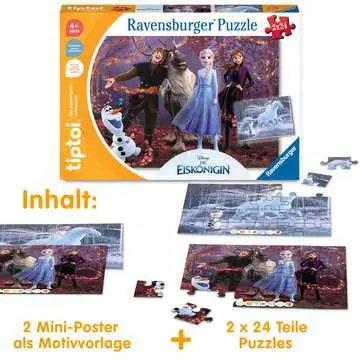 00134 Kinderpuzzle tiptoi® Puzzle für kleine Entdecker: Disney Die Eiskönigin von Ravensburger 5