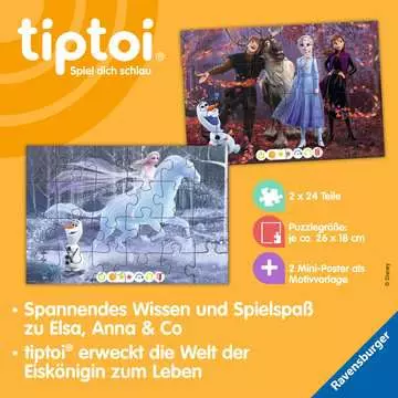 00134 Kinderpuzzle tiptoi® Puzzle für kleine Entdecker: Disney Die Eiskönigin von Ravensburger 8