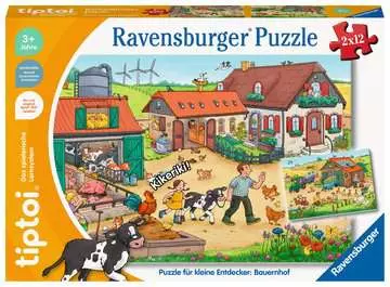00136 Kinderpuzzle tiptoi® Puzzle für kleine Entdecker: Bauernhof von Ravensburger 1
