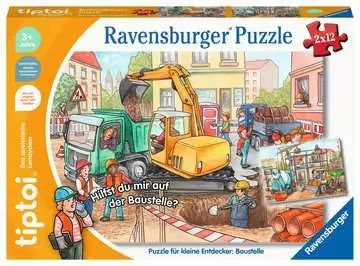 00137 Kinderpuzzle tiptoi® Puzzle für kleine Entdecker: Baustelle von Ravensburger 1