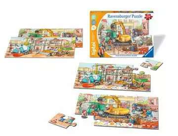 00137 Kinderpuzzle tiptoi® Puzzle für kleine Entdecker: Baustelle von Ravensburger 2