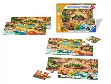 00138 Kinderpuzzle tiptoi® Puzzle für kleine Entdecker: Zoo von Ravensburger 2