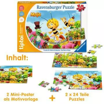 00141 Kinderpuzzle tiptoi® Puzzle für kleine Entdecker: Die Biene Maja von Ravensburger 5