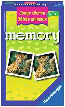Mini jeu memory Bébés animaux Jeux;Mini Jeux - Image 1 - Ravensburger