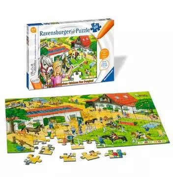 00518 Kinderpuzzle Puzzeln, Entdecken, Erleben: Der Ponyhof von Ravensburger 2