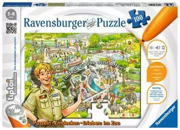 00524 Kinderpuzzle Puzzeln, Entdecken, Erleben: Im Zoo von Ravensburger 1