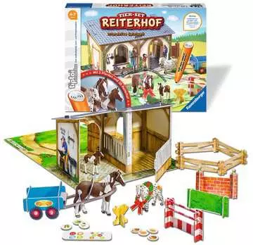 00707 tiptoi® Spielfiguren Tier-Set Reiterhof von Ravensburger 3