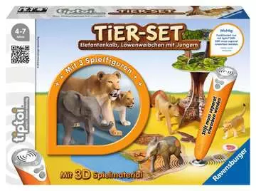 00743 tiptoi® Spielfiguren Tier-Set Löwen von Ravensburger 1