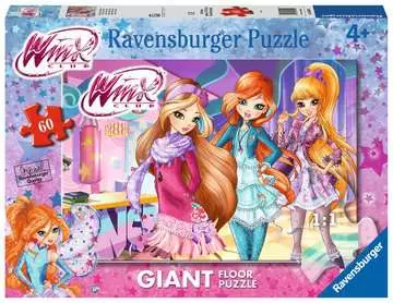 Puzzle, Winx, Puzzle 60 Pezzi Giant, Età Consigliata 4+ Puzzle;Puzzle per Bambini - immagine 1 - Ravensburger