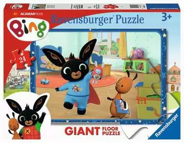 Puzzle, Bing, Puzzle 24 Pezzi Giant Pavimento, Età Raccomandata 3+ Puzzle;Puzzle per Bambini - immagine 1 - Ravensburger
