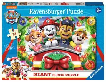 Paw Patrol Christmas Giant Floor Puzzle Puslespil;Puslespil for børn - Billede 1 - Ravensburger