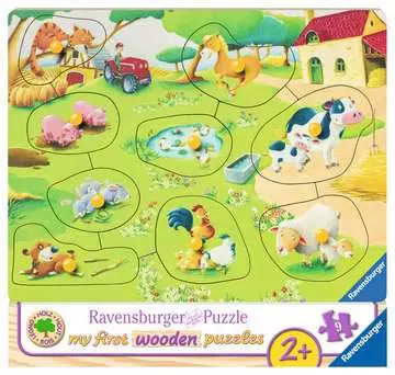 Malá farma 9 dílků 2D Puzzle;Dětské puzzle - obrázek 1 - Ravensburger