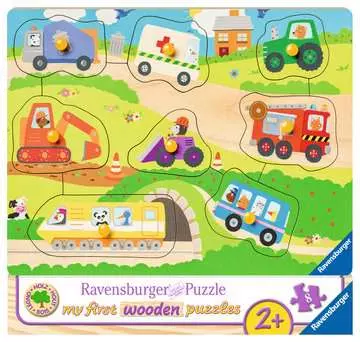 03684 Kinderpuzzle Lieblingsfahrzeuge von Ravensburger 1