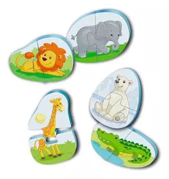 04166 Spielzeug Bade-Puzzles: Zoo von Ravensburger 3