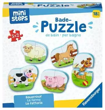 04167 Spielzeug Bade-Puzzles: Bauernhof von Ravensburger 1