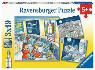 05088 Kinderpuzzle Auf Weltraummission mit Tom und Mia von Ravensburger 1