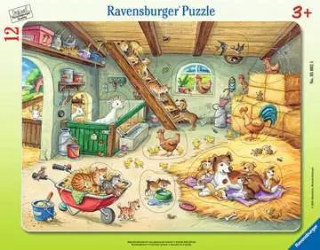 05092 Kinderpuzzle Bauernhofbewohner von Ravensburger 1