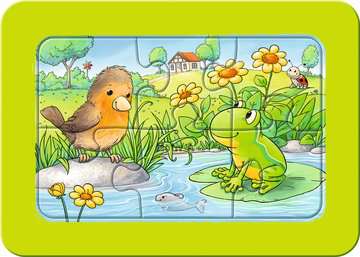 Ravensburger Kinderpuzzle Meine Tierfreunde Puzzle 3 x 6 Teile ab 2,5 Jahren 