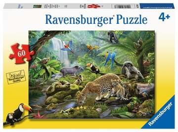 Animals In The Jungle XXL 200 Piece Puzzle BRAND NEW Ravensburger 