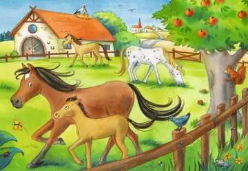 05178 Kinderpuzzle Ferien auf dem Pferdehof von Ravensburger 2