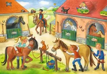 05178 Kinderpuzzle Ferien auf dem Pferdehof von Ravensburger 3