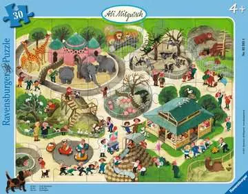05565 Kinderpuzzle Ali Mitgutsch: Im Zoo von Ravensburger 1
