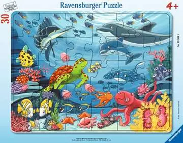 05566 Kinderpuzzle Unten im Meer von Ravensburger 1