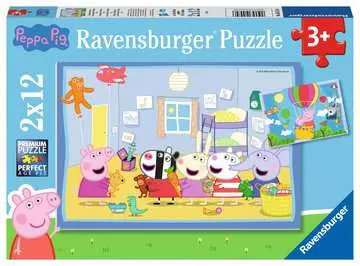 Puzzles 2x12 p - Les aventures de Peppa Pig Puzzle;Puzzle enfant - Image 1 - Ravensburger