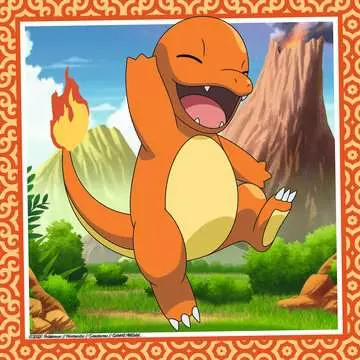 Puzzles 3x49 p - Salamèche, Bulbizarre et Carapuce / Pokémon Puzzle;Puzzle enfant - Image 4 - Ravensburger