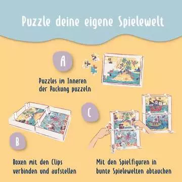 Puzzle & Play - 2x24 p - La chasse au trésor des pirates Puzzle;Puzzle enfant - Image 9 - Ravensburger