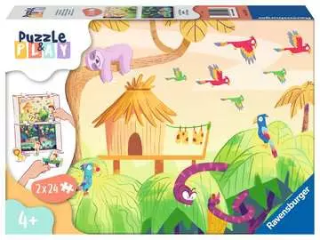 Puzzle & PLay Explore the jungle Puzzels;Puzzels voor kinderen - image 1 - Ravensburger