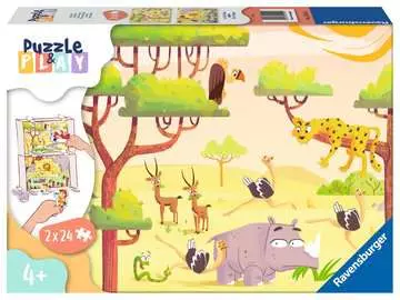05594 Kinderpuzzle Safari-Zeit von Ravensburger 1