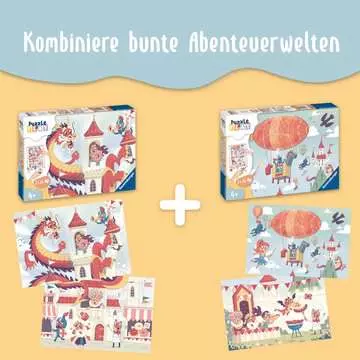 Puzzle & Play: The Donut Dragon Jigsaw Puzzles;Children s Puzzles - image 8 - Ravensburger