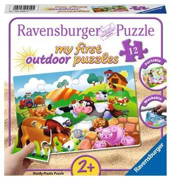 05609 Kinderpuzzle Liebe Bauernhoftiere von Ravensburger 1