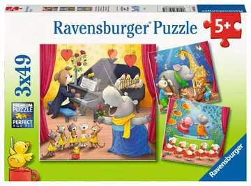 05638 Kinderpuzzle Tiere auf der Bühne von Ravensburger 1