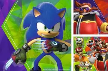Puzzles 3x49 p - Les aventures de Sonic / Sonic Prime Puzzle;Puzzle enfant - Image 2 - Ravensburger