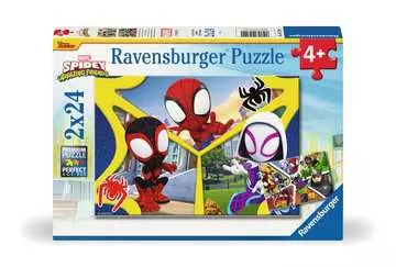 Puzzles 2x24 p - Titre non définitif / Spidey Puzzle;Puzzle enfant - Image 1 - Ravensburger
