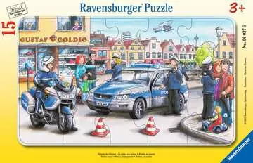 06037 Kinderpuzzle Einsatz der Polizei von Ravensburger 1