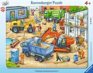 06120 Kinderpuzzle Große Baustellenfahrzeuge von Ravensburger 1