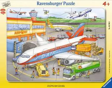 06700 Kinderpuzzle Kleiner Flugplatz von Ravensburger 1