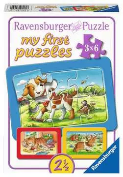 ZWIERZĘTA 3X6 EL Puzzle;Puzzle dla dzieci - Zdjęcie 1 - Ravensburger