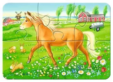 Farma se zvířaty 2/4/6/8 dílků 2D Puzzle;Dětské puzzle - obrázek 4 - Ravensburger