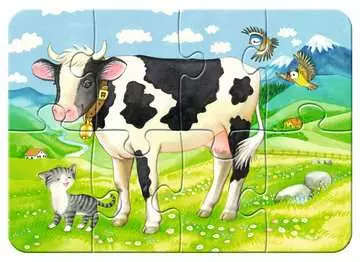 Farma se zvířaty 2/4/6/8 dílků 2D Puzzle;Dětské puzzle - obrázek 5 - Ravensburger