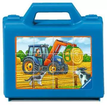 Auta na farmě 12 dílků 2D Puzzle;Dětské puzzle - obrázek 1 - Ravensburger