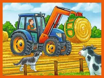 Auta na farmě 12 dílků 2D Puzzle;Dětské puzzle - obrázek 2 - Ravensburger