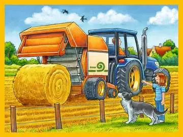 Auta na farmě 12 dílků 2D Puzzle;Dětské puzzle - obrázek 3 - Ravensburger
