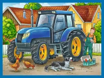Auta na farmě 12 dílků 2D Puzzle;Dětské puzzle - obrázek 7 - Ravensburger