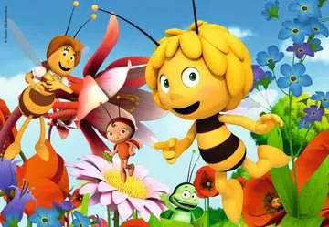 07594 Kinderpuzzle Biene Maja auf der Blumenwiese von Ravensburger 2